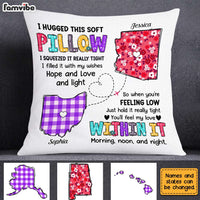 Personalized Long Distance Hug This Pillow AG135 30O31 thumb 1