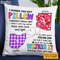 Personalized Long Distance Hug This Pillow AG135 30O31 thumb 1