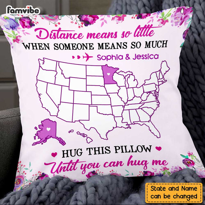Personalized Long Distance Pillow AG133 23O47 1