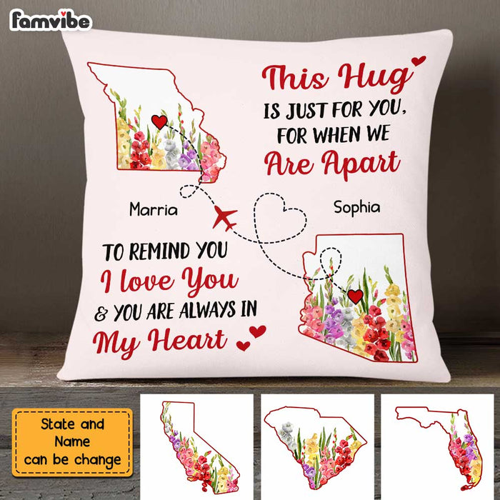 Personalized Long Distance Pillow AG151 23O47 1