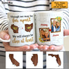 Personalized Always Be Close At Heart Long Distance Mug AG152 32O53 1