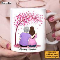 Personalized Long Distance Mom & Daughter Mug AG161 58O47 thumb 1