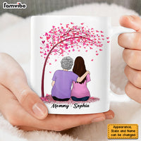 Personalized Long Distance Mom & Daughter Mug AG161 58O47 thumb 1