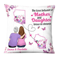 Personalized Mother And Daughter Long Distance Pillow AG166 32O28 thumb 1