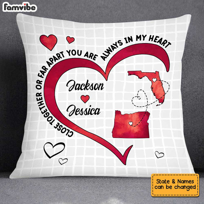 Personalized Long Distance Pillow AG163 30O34 1