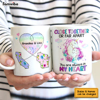 Personalized Long Distance Unicorn Mug AG165 23O53 thumb 1