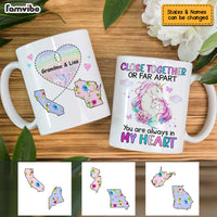 Personalized Long Distance Unicorn Mug AG165 23O53 thumb 1