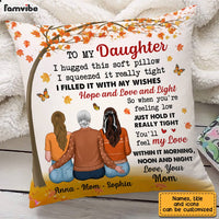 Personalized Fall Daughter Hug This Tree Pillow AG174 30O28 thumb 1