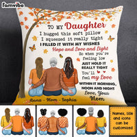 Personalized Fall Daughter Hug This Tree Pillow AG174 30O28 thumb 1