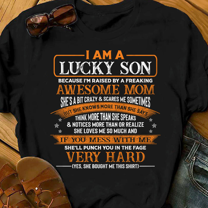 Awesome Mom Son T Shirt  DB241 81O36 1