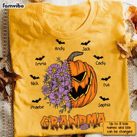 Personalized Halloween Grandma T Shirt AG171 30O31 thumb 1