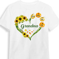 Personalized Grandma Fall Pumpkin T Shirt AG171 23O31 thumb 1