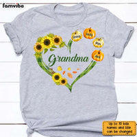 Personalized Grandma Fall Pumpkin T Shirt AG171 23O31 thumb 1