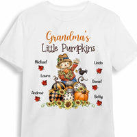 Personalized Grandma Fall Pumpkin T Shirt AG171 32O34 thumb 1