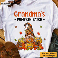 Personalized Fall Grandma Pumpkin Patch T Shirt AG173 23O47 thumb 1