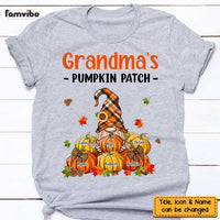 Personalized Fall Grandma Pumpkin Patch T Shirt AG173 23O47 thumb 1