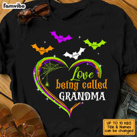 Personalized Love Being Called Grandma Halloween T Shirt AG173 32O53 thumb 1