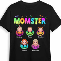 Personalized Momster Mom Halloween T Shirt AG181 58O47 thumb 1