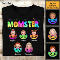 Personalized Momster Mom Halloween T Shirt AG181 58O47 thumb 1