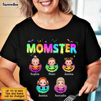 Personalized Momster Mom Halloween T Shirt AG181 58O47 thumb 1