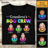 Personalized Grandma's Boo Crew Family Halloween Pumpkin T Shirt AG182 58O47 thumb 1