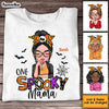 Personalized Halloween Spooky Mom T Shirt AG175 30O53 1