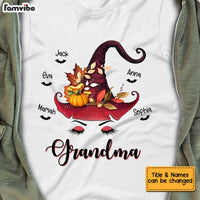 Personalized Fall Halloween Grandma T Shirt AG182 23O34 thumb 1