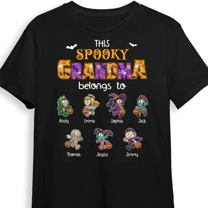 Personalized Halloween Grandma T Shirt AG183 30O31 1