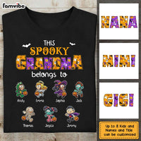 Personalized Halloween Grandma T Shirt AG183 30O31 thumb 1