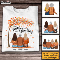 Personalized Mom Daughter Wonderful Time Of The Year Fall T Shirt AG181 32O31 thumb 1