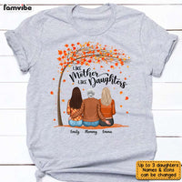 Personalized Mom Daughter Wonderful Time Of The Year Fall T Shirt AG181 32O31 thumb 1