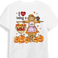 Personalized Fall Pumpkins Season Grandma T Shirt AG181 30O31 thumb 1
