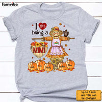 Personalized Fall Pumpkins Season Grandma T Shirt AG181 30O31 thumb 1