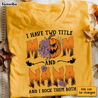 Personalized Halloween Pumpkins Grandma T Shirt AG182 30O28 thumb 1