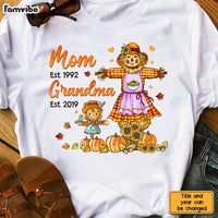 Personalized Fall Pumpkins Grandma T Shirt AG184 30O28 thumb 1
