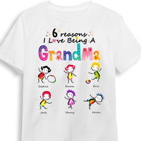 Personalized Reasons I Love Being A Grandma T Shirt AG186 58O53 thumb 1