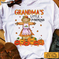 Personalized Fall Pumpkin Grandma T Shirt AG195 23O31 thumb 1