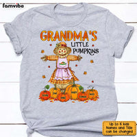 Personalized Fall Pumpkin Grandma T Shirt AG195 23O31 thumb 1