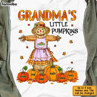 Personalized Fall Pumpkin Grandma T Shirt AG195 23O31 thumb 1