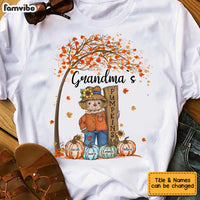 Personalized Fall Scarecrow Grandma T Shirt AG194 85O34 thumb 1