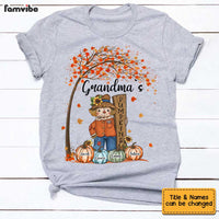 Personalized Fall Scarecrow Grandma T Shirt AG194 85O34 thumb 1