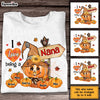 Personalized Love Being Grandma Fall Pumpkins T Shirt AG213 32O28 1