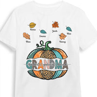 Personalized Fall Pumpkin Grandma T Shirt AG192 85O28 thumb 1