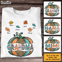 Personalized Fall Pumpkin Grandma T Shirt AG192 85O28 thumb 1