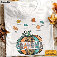 Personalized Fall Pumpkin Grandma T Shirt AG192 85O28 thumb 1