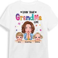 Personalized Livin' That Grandma Life T Shirt AG195 30O31 thumb 1