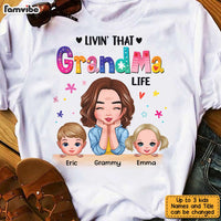 Personalized Livin' That Grandma Life T Shirt AG195 30O31 thumb 1