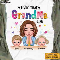 Personalized Livin' That Grandma Life T Shirt AG195 30O31 thumb 1