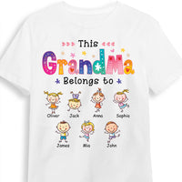 Personalized This Grandma Belongs To T Shirt - Hoodie - Sweatshirt AG204 30O28 thumb 1