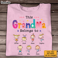 Personalized This Grandma Belongs To T Shirt - Hoodie - Sweatshirt AG204 30O28 thumb 1